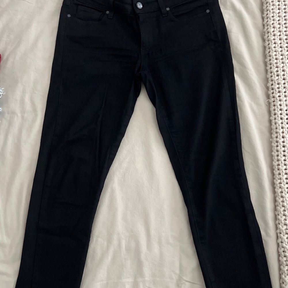 PAGE JEANS BLACK SIZE 28 NEVER WORN